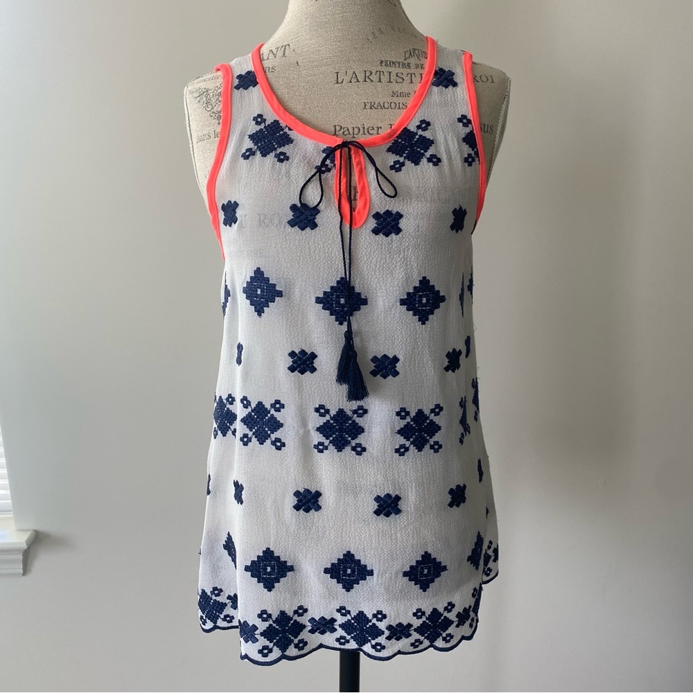 Papermoon designed exclusively for Stitch Fix Embroidered Top